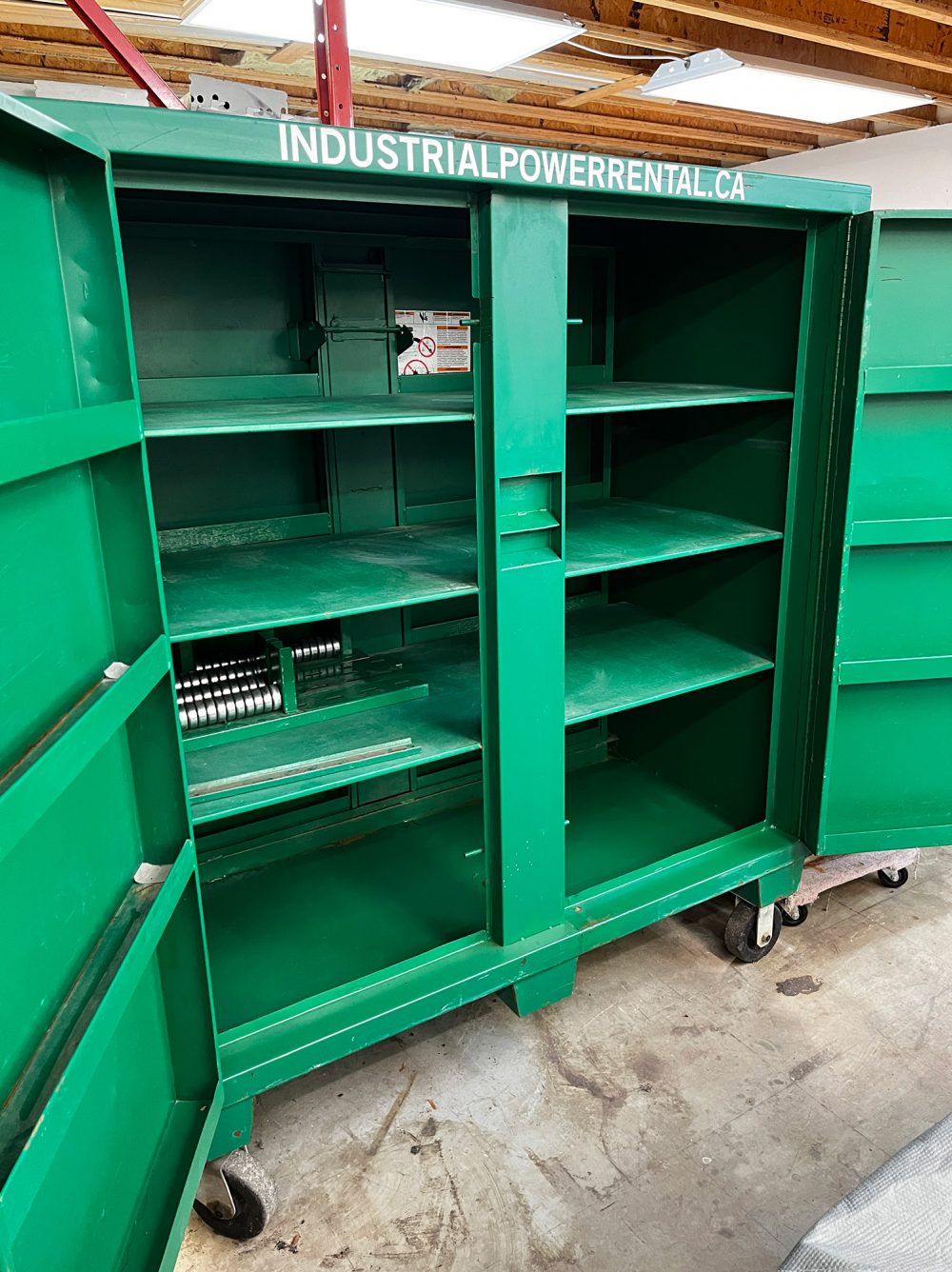 Greenlee 5660L Cabinet with Castors - Used - Image 2